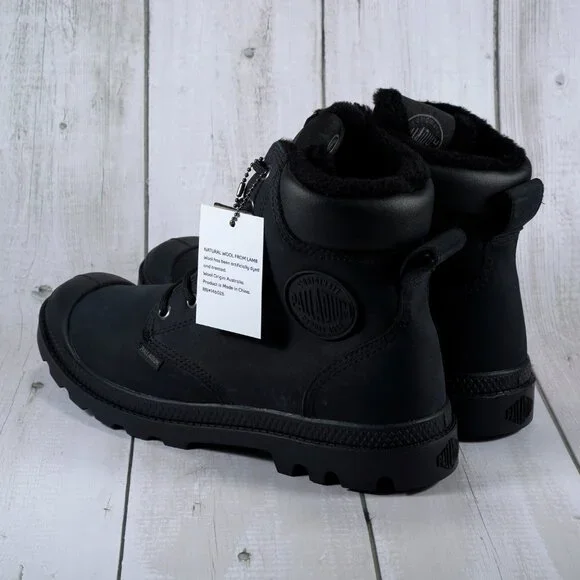 Palladium Pampa Sport Cuff WPS Winter Boots 72992-010 Size 10.5 Women/9 Men - Picture 6 of 10